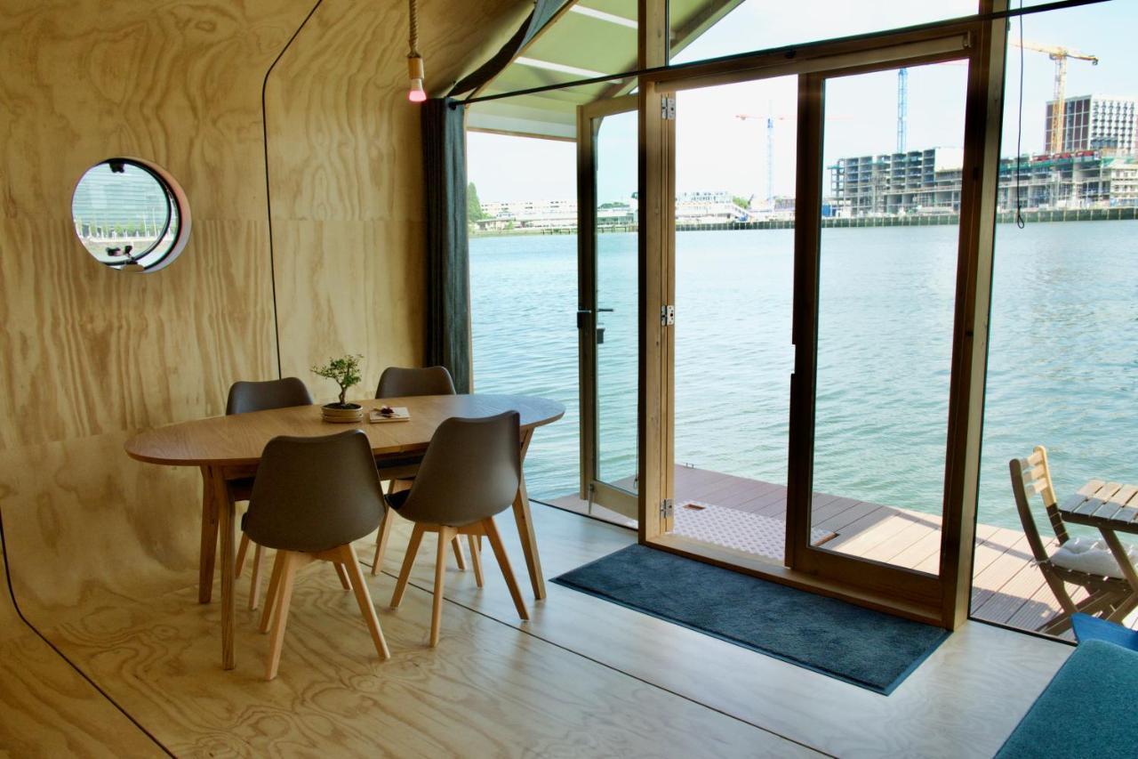 Wikkelboat Nr1 At Floating Rotterdam Rijnhaven Vila Exterior foto